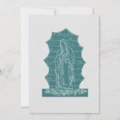 Katholiek Gezegend Moeder Doop Kaart (Achterkant)