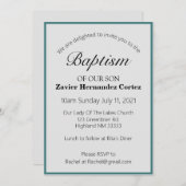 Katholiek Gezegend Moeder Doop Kaart (Voorkant / Achterkant)