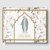 Katholiek Gezegende Moeder Begrafenis Gastenboek (Voorkant)