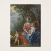 Katholiek Heilig Gezin Huwelijk Heilige Kaart (Voorkant)