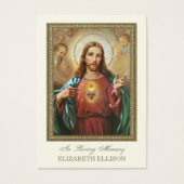 Katholiek Heilig Hart van Jezus Kaart van het Begr (Voorkant)
