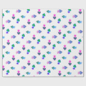 Katholiek Heilig Hart Wit Cadeaupapier (Vlak)