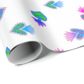 Katholiek Heilig Hart Wit Cadeaupapier (Rol Hoek)