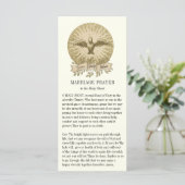 Katholiek Huwelijk Gebed tot de Heilige Geest (Staand voorkant)