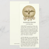 Katholiek Huwelijk Gebed tot de Heilige Geest (Voorkant / Achterkant)