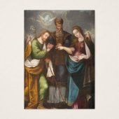 Katholiek Huwelijksgebed Heilige Kaart Huwelijk (Voorkant)