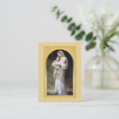 Katholiek huwelijksgebed Kaart Maagd & Kind Visitekaartje (Staand voorkant)