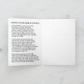 Katholiek huwelijksgebed Witte liefde script overl Kaart (Binnen)