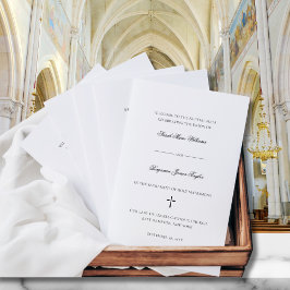 Katholiek Huwelijksmis Ceremonie Programma van Sar