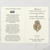 Katholiek huwelijksprogramma  Bloemenhuwelijk (Voorkant)