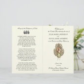 Katholiek huwelijksprogramma  Bloemenhuwelijk (Staand voorkant)