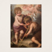 Katholiek Johannes de Doper Huwelijk Heilige Kaart (Voorkant)