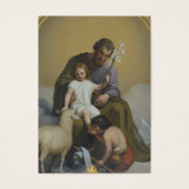 Katholiek Johannes de Doper Huwelijk Heilige Kaart (Voorkant)