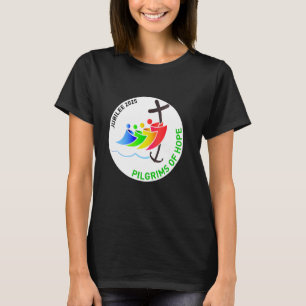 Katholiek Jubileum 2025 Gebrandschilderde Glazen P T-shirt