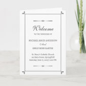 Katholiek Kerk Huwelijksprogramma Programma (Voorkant)