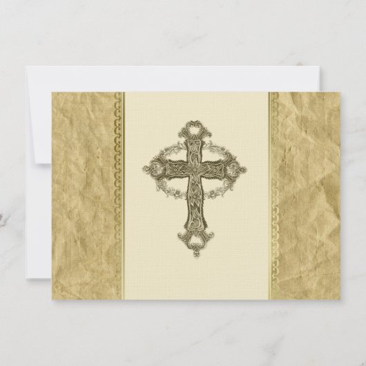  katholiek kruis gepersonaliseerd Bedankt (Achterkant)