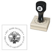 Katholiek Lam van God Agnus Dei Rubberstempel (Gestempeld)