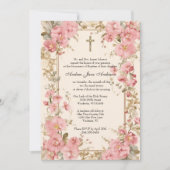 Katholiek meisje doop Maria Jezus Kaart (Voorkant)