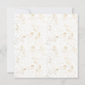 katholiek meisje eerste communie met engelen kaart (Achterkant)