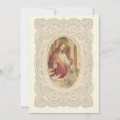 Katholiek meisje Eerste Heilige Communauteit Uitno Kaart (Voorkant)