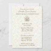 Katholiek meisje Eerste Heilige Communauteit Uitno Kaart (Achterkant)