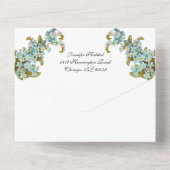 Katholiek Onbevlekt Hart Maria Bruiloft Uitnodigin All In One Uitnodiging (Achterkant)