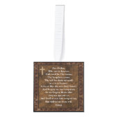 Katholiek Prayer Cube Ornament Gepersonaliseerd Ru (Voorkant)