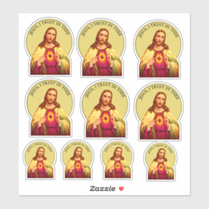 Katholiek Sacred Heart Divine Mercy Merciful Jesus Sticker