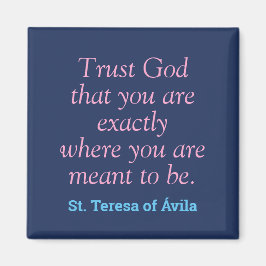 Katholiek Saint Quote Magnet