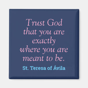 Katholiek Saint Quote Magnet