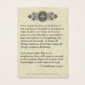 Katholiek Save the Date Trouwkaarten Visitekaartje (Achterkant)