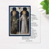 Katholiek Sint Antonius Sint Franciscus Zalig Gebe Visitekaartje (Bureau)
