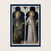 Katholiek Sint Antonius Sint Franciscus Zalig Gebe Visitekaartje (Voorkant)