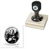 Katholiek St. Vincent Ferrer Rubberstempel (Gestempeld)