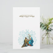 Katholiek stuur je Angel naar Mass Prayer Religieu (Staand voorkant)