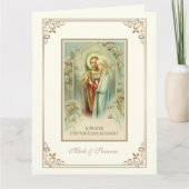 Katholiek Verloving gefeliciteerd Kaart (Voorkant)