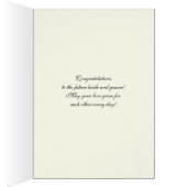 Katholiek Verloving geprezen Kaart (Binnen (Rechts))