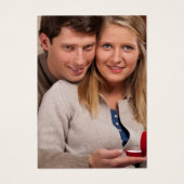 Katholiek Verloving Prayer Foto Visitekaartje (Voorkant)