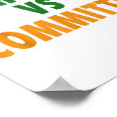 Katholiek Versus Commissies Poster (Hoek)