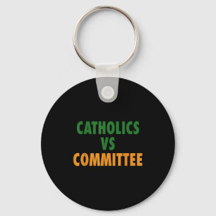 Katholiek Versus Commissies Sleutelhanger