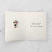  Katholiek Vrijgezellenfeest Bloemenkruis Rozenkra Kaart (Binnen)