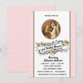 Katholiek Vrijgezellenfeest Maria Jozef Kaart (Voorkant / Achterkant)