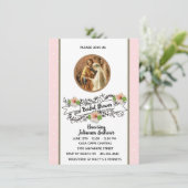 Katholiek Vrijgezellenfeest Maria Jozef Kaart (Staand voorkant)