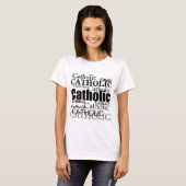 katholiek woord t-shirt (Voorkant volledig)