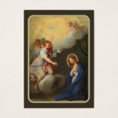 Katholieke aankondiging van Mary Memorare Prayer (Voorkant)