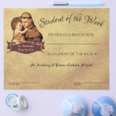 Katholieke Achievement Award Schoolcertificaat Flyer (Enkel)