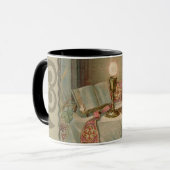 Katholieke Altar Chalice Missal Eucharist Priest Mok (Voorkant links)