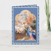 Katholieke Annunciatie Maagd Mary met Angel Kaart (Voorkant)