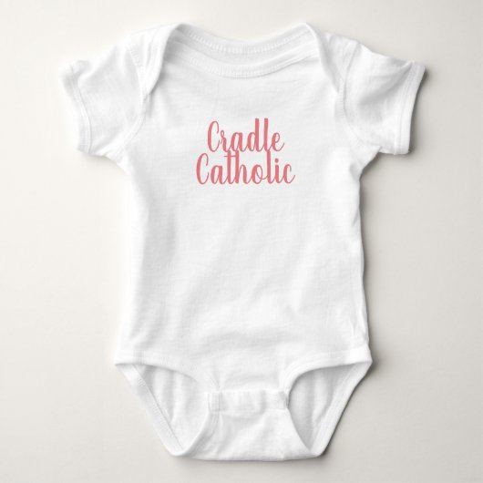 Katholieke Baby Bodysuit (Voorkant)
