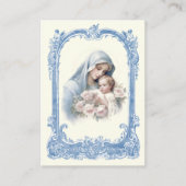 Katholieke Baby Doopherdenking Heilige Kaart (Voorkant)
